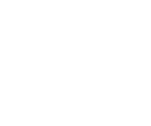 This is a white image of the text " IDEA's that Work. There is a line that starts from the top of the alphabet "s" in the word IDEA's and comes over it and points to the alphabet "W" from the word Work. There are some more texts which read as " U.S. Office of Special Education programs"